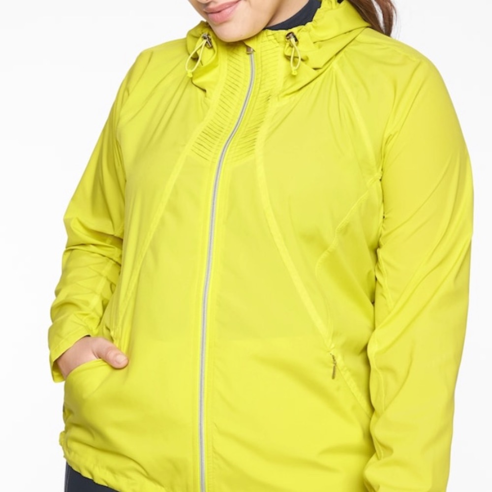 NWT ATHLETA CATALINA UPF JACKET ! COLOR CITRINE!! - Picture 1 of 6